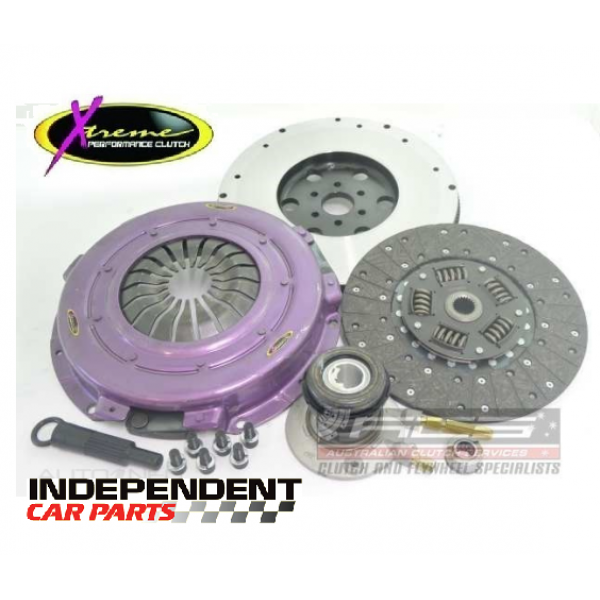 XTREME 280mm H/D UPGRADE CLUTCH KIT inc F/W & CSC suits FORD FALCON, FPV BA, BF  FG 4.0L BARRA